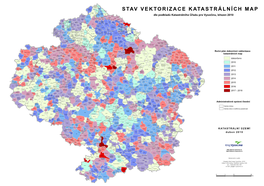 Stav Vektorizace Katastrálních