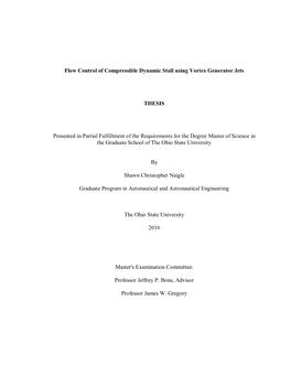 Flow Control of Compressible Dynamic Stall Using Vortex Generator Jets