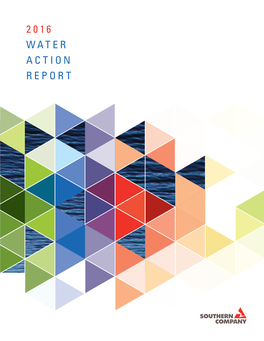 2016 Water Action Report