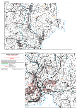 THE BOUNDARY COMMITTEE for ENGLAND ELECTORAL REVIEW of CORNWALL Draft Recommendations for Electoral Division Boundaries in the U