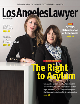 Los Angeles Lawyer Magazine March 2020