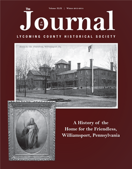 Journal of the Lycoming County Historical Society, Winter 2013-14