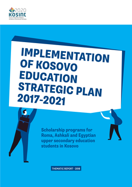 Implementation of Kosovo Education Strategic Plan 2017-2021