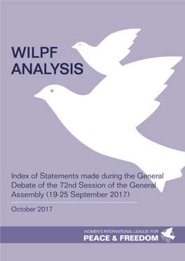 Wilpf Analysis