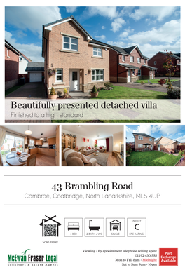 43 Brambling Road Beautifully Presented Detached Villa