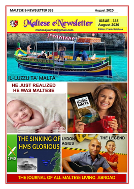 MALTESE E-NEWSLETTER 335 August 2020