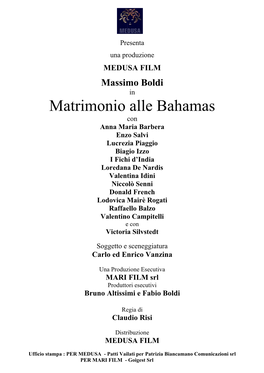 Matrimonio Alle Bahamas