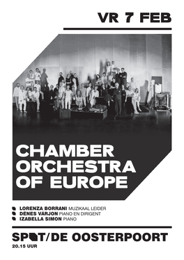 Programma Chamber Orchestra of Europe.Indd
