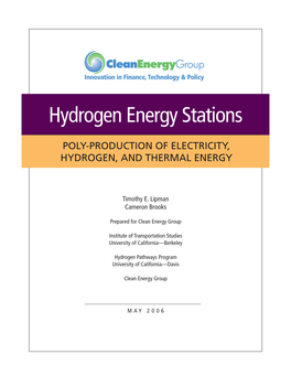 Hydrogen Energy Stations