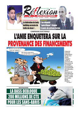 L'anie Enquetera Sur La Provenance Des