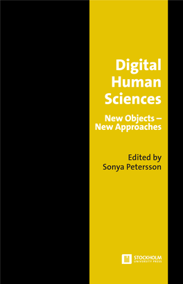 Digital Human Sciences