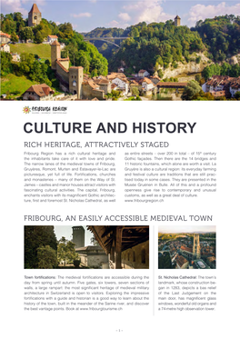 Culture and History