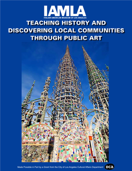 Teaching History and Discovering Local Communities Through Public Art