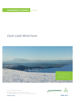 Clach Liath Wind Farm