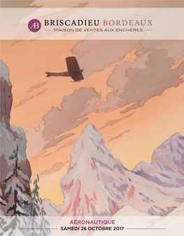 Aéronautique SAMEDI 28 Octobre 2017 Hôtel Des Ventes Bordeaux Sainte - Croix
