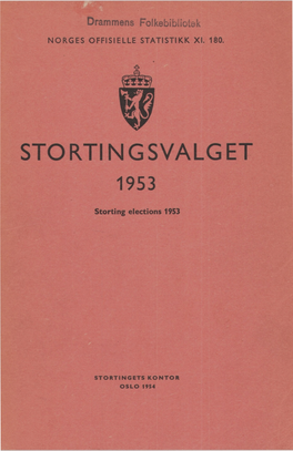 Stortingsvalget 1953