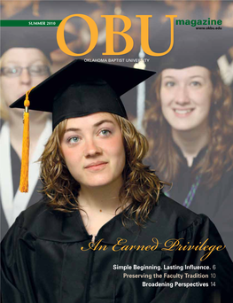 OBU Magazine—Summer 2010