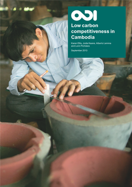 Low-Carbon Competitiveness in Cambodia