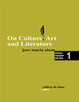 On Culture, Art and Literature