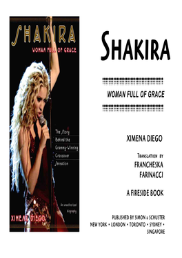 Shakira Women Full of Grace