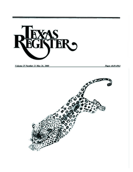 Texas Register V.25 No.21