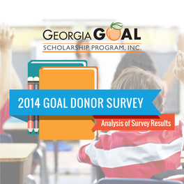 2014 Goal Donor Survey