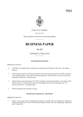 7093 Business Paper