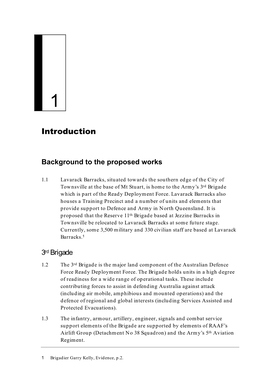 Chapter 1 Provides a Background to the Project and Outlines the Conduct of the Committee’S Inquiry