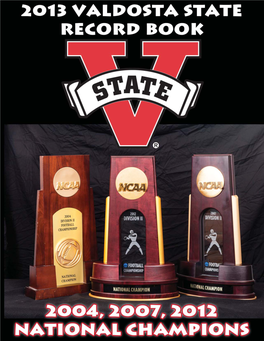 2004, 2007, 2012 Ncaa Division Ii National Champions 1 2013