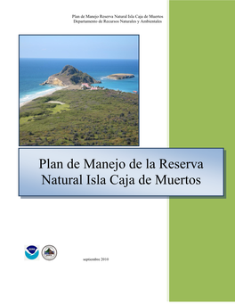 Plan De Manejo Reserva Natural Isla Caja De Muertos Departamento De Recursos Naturales Y Ambientales