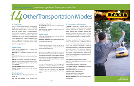 14Othertransportation Modes