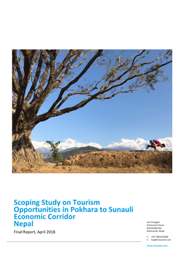 Scoping Study on Tourism Opportunities in Pokhara to Sunauli