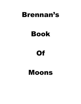 Brennan's Book of Moons