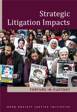 Strategic Litigation Impacts: Torture in Custody