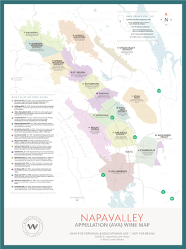 Appellation (Ava) Wine Map