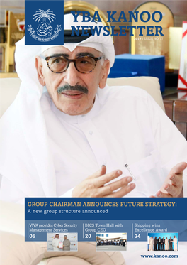 GROUP CHAIRMAN ANNOUNCES FUTURE STRATEGY: a New Group Structure Announced