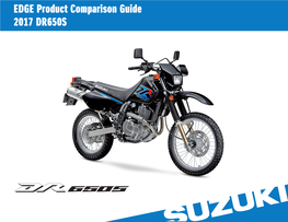 2017 Suzuki DR650S