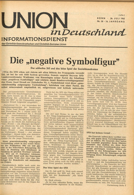 UID Jg. 16 1962 Nr. 30, Union in Deutschland