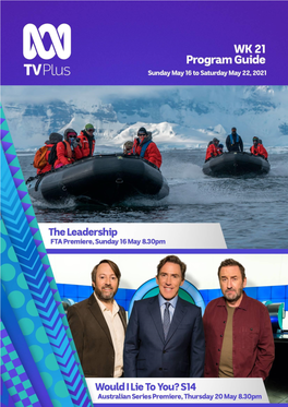 ABC Kids/ABC TV Plus Program Guide: Week 21 Sunday 16 May 2021