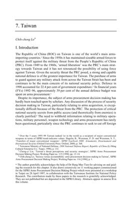 Arms Procurement Decision Making Volume II: Chile, Greece, Malaysia