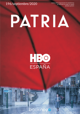 196/Septiembre/2020 De Televisión De Pago En España Ejemplar Gratuito