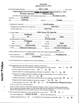 Unified Registration Statementfor.Charilableonmantaole 1Organizations Rusts (V