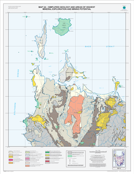 Map 3A − Simplified Geology and Areas of Highest