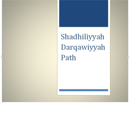 The Letters of Shaykh Mawlay Al-'Arabi Ad-Darqawi