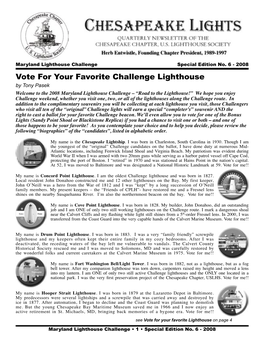 Vote for Your Favorite Challenge Lighthouse