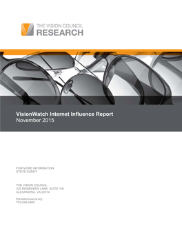 Visionwatch Internet Influence Report November 2015