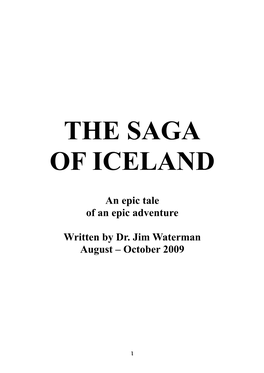 The Saga of Iceland