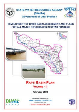 Rapti Basin Plan Volume - Ii