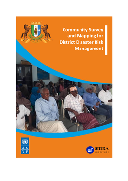 Community Survey and Mapping for District Disaster Risk Management