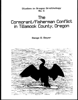 Cormorant/Fisherman Conflict in Tillamook County, Oregon